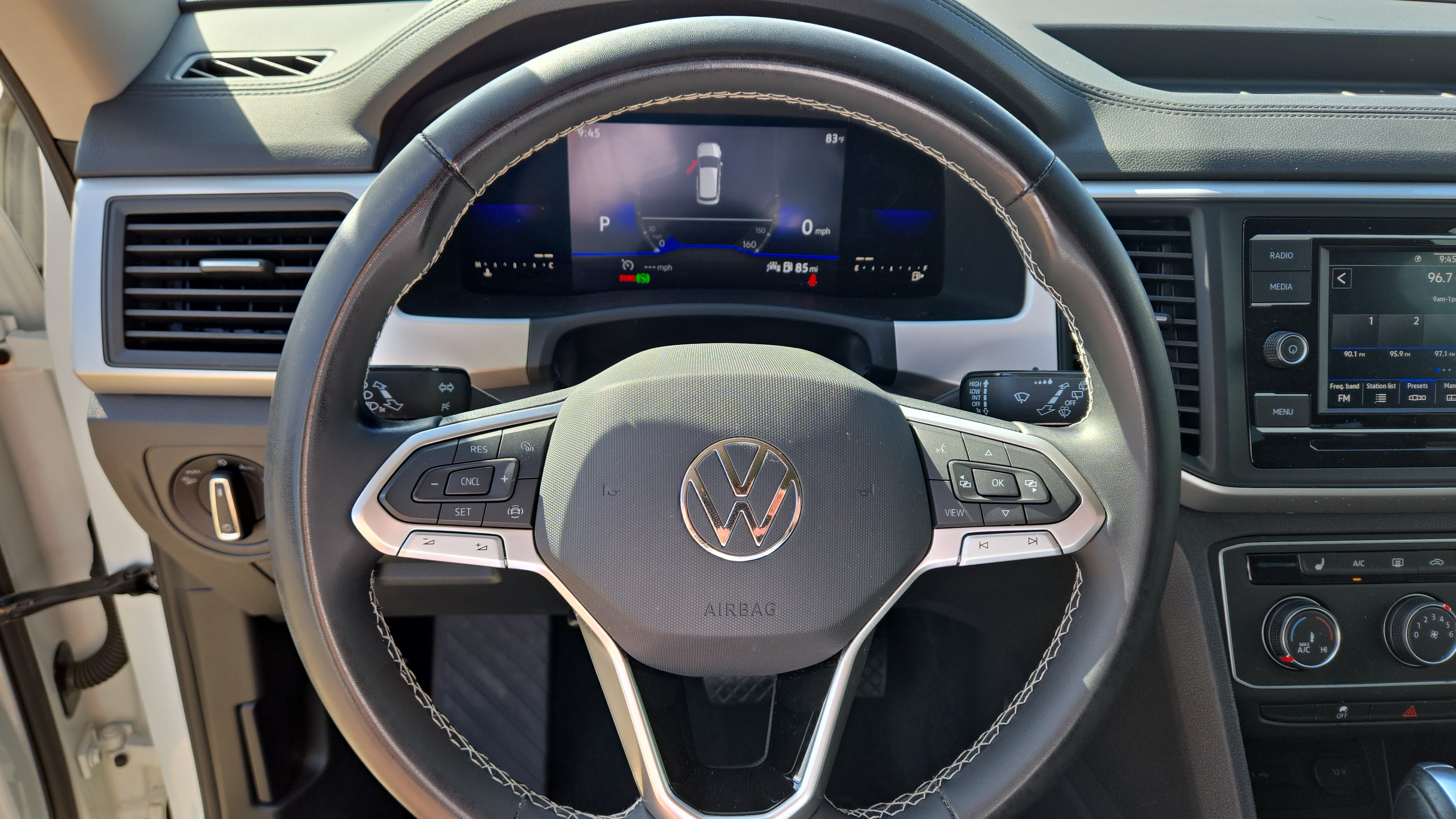 Used Pure White 2022 Volkswagen Atlas 2.0T SE for Sale in