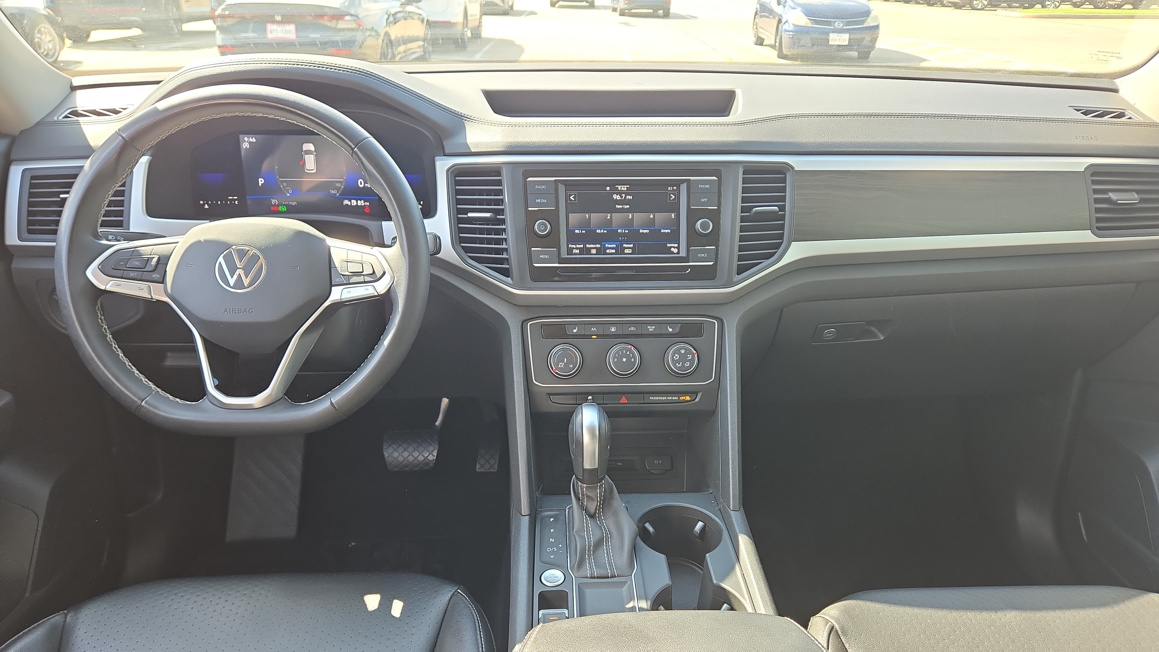 Used Pure White 2022 Volkswagen Atlas 2.0T SE for Sale in