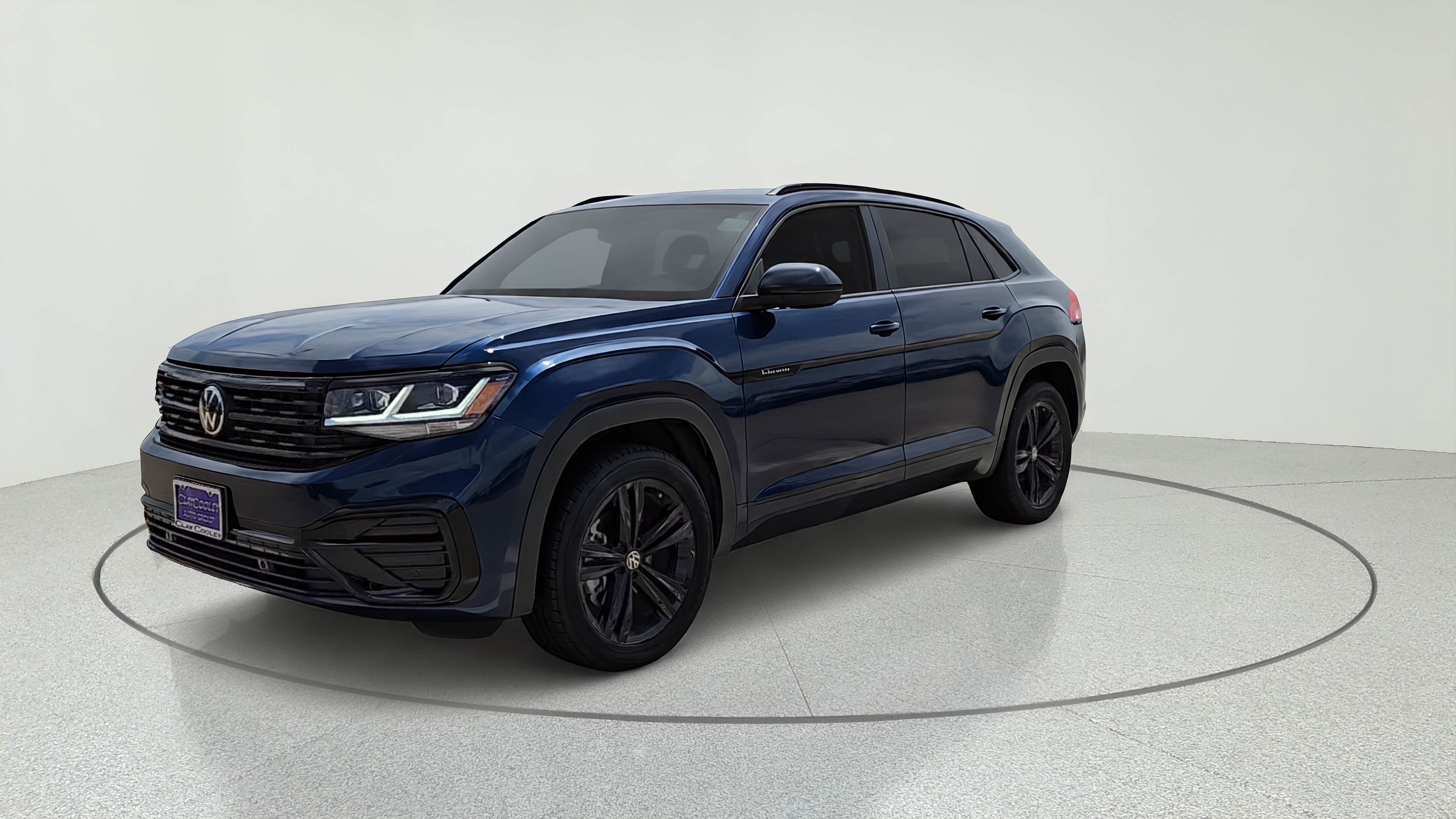 Used Blue Metallic 2023 Volkswagen Atlas Cross Sport 3.6L V6 SEL